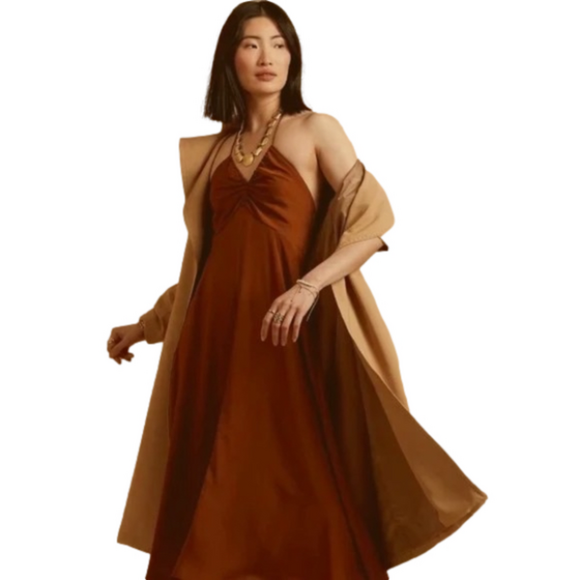 Banana Republic Dresses & Skirts - Banana Republic Silky Halter Dress NWT